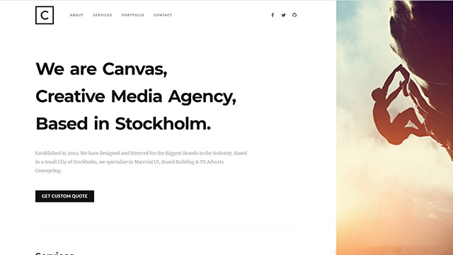 Media Agency Website