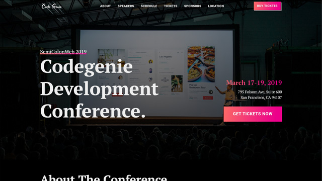 Conference Website