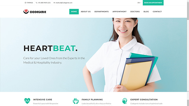 Medical Industry Website